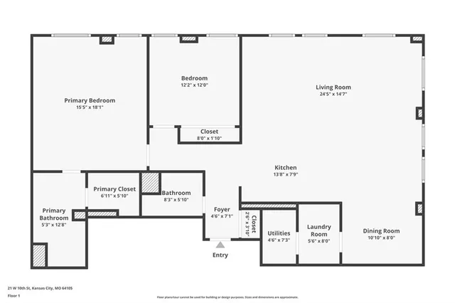 $399,950 | 21 West 10th Street, Unit 11C, Kansas City, MO 64105