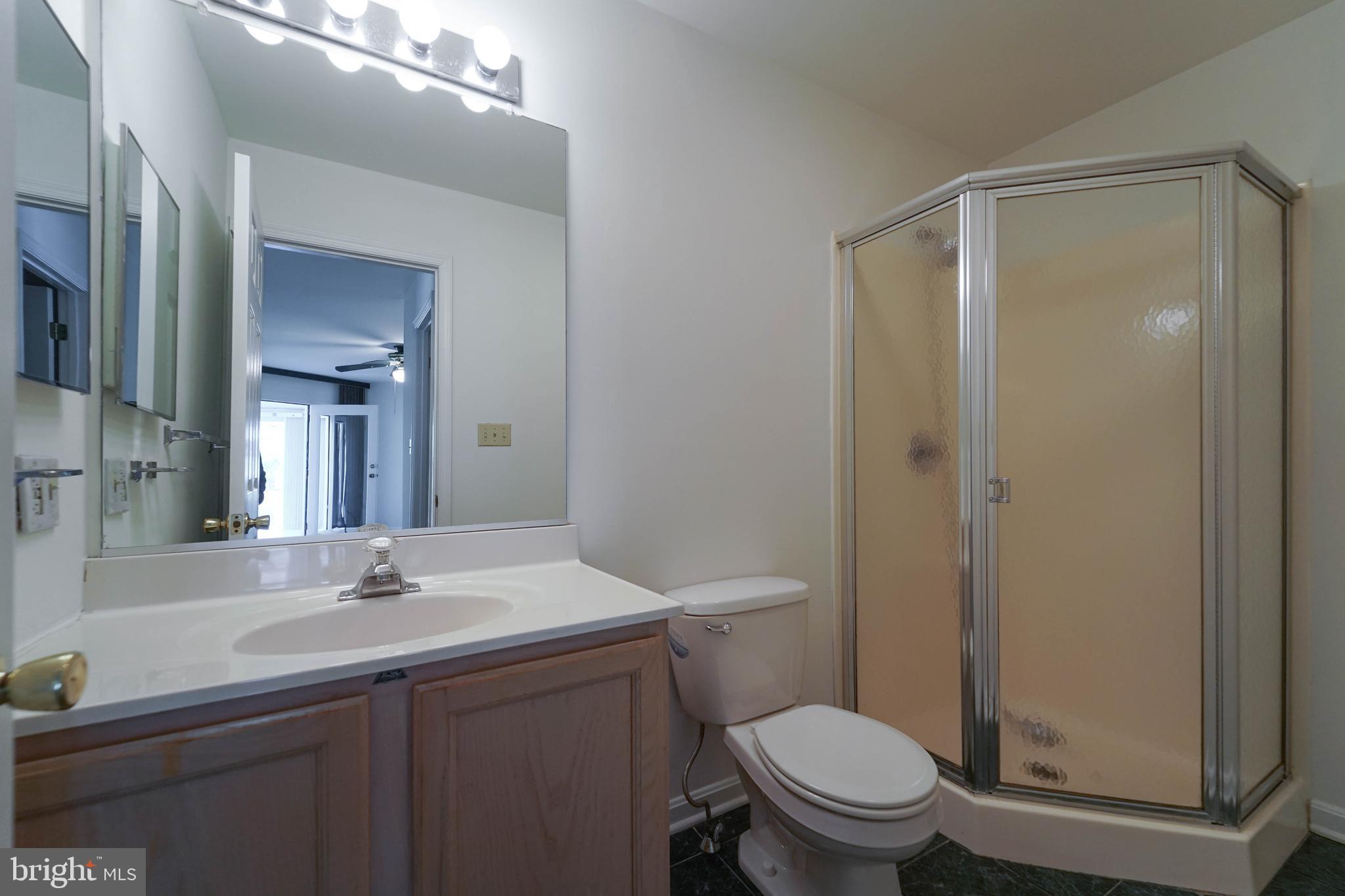 7009 Bridgepointe Drive Chester, MD 21619 - Photo 34 of 41 a bathroom with a sink toilet and a mirror