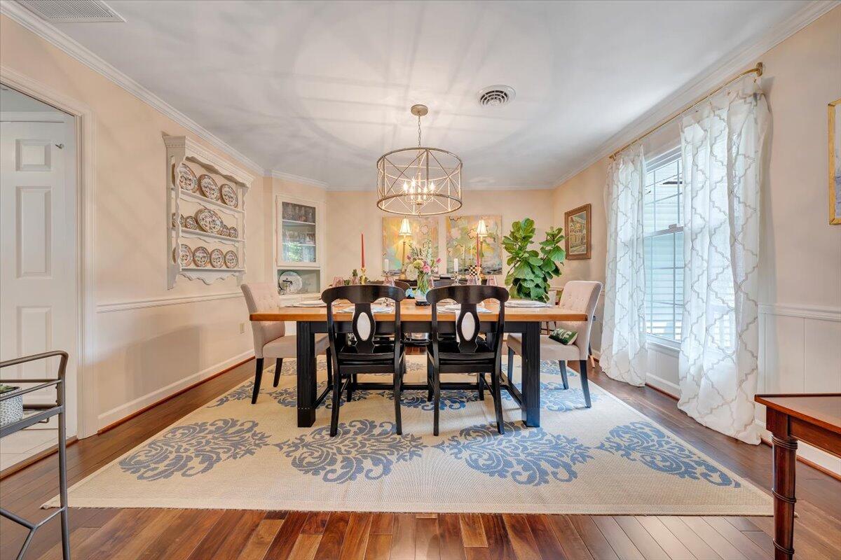 5249 Falcon Ridge Road Roanoke, VA 24018 - Photo 7 of 58 a view of a dining room with furniture window and wooden floor