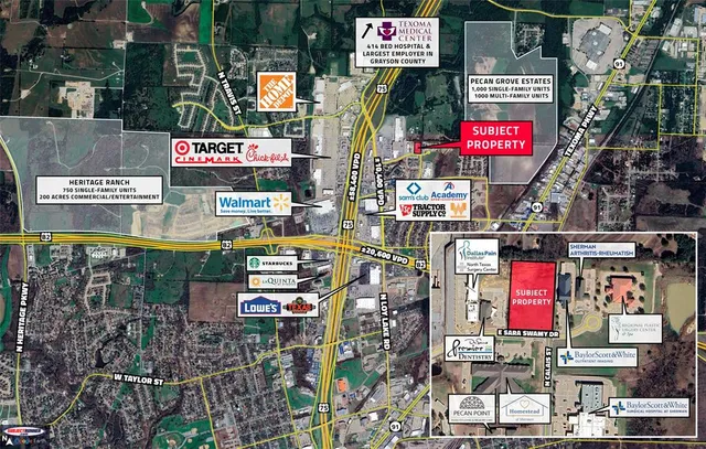 $949,608 | 2.18-acres East Sara Swamy Drive, Sherman, TX 75090