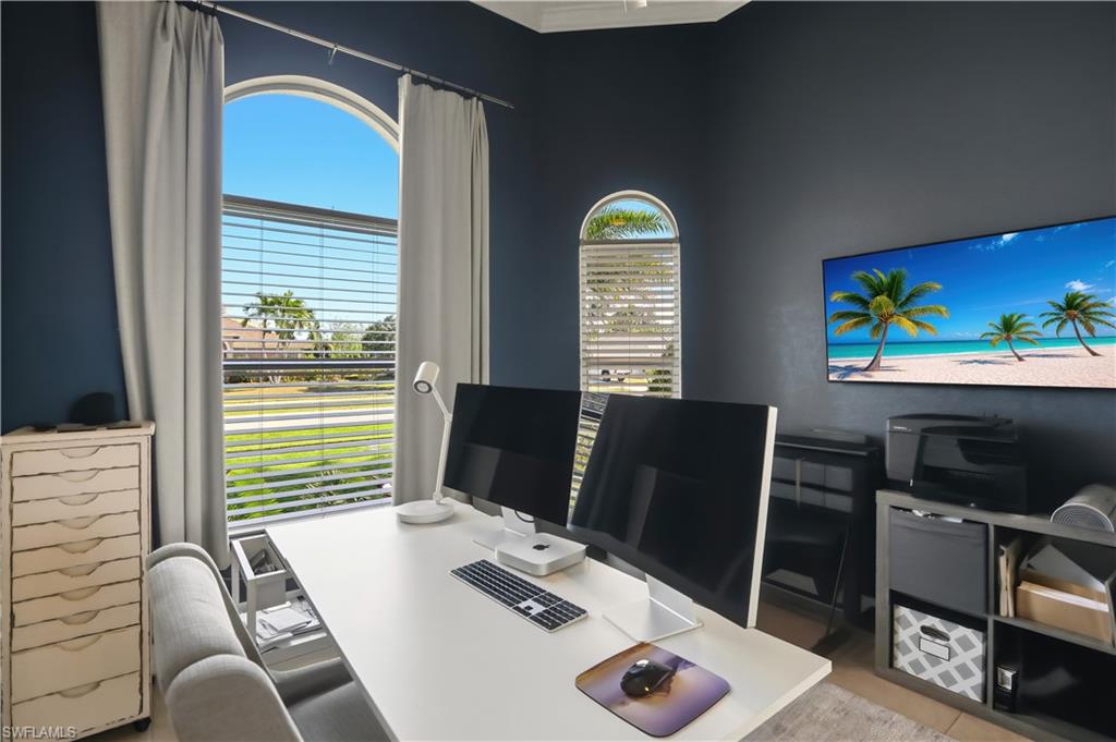 80 Delbrook Way Marco Island, FL 34145 - Photo 34 of 49 Office area with healthy amount of natural light