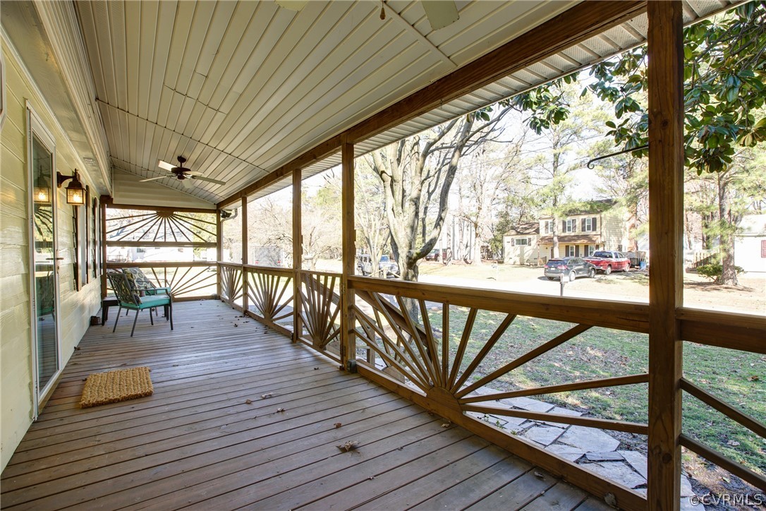 112 Monath Road Chesterfield, VA 23236 - Photo 7 of 39 a view of a patio with wooden floor