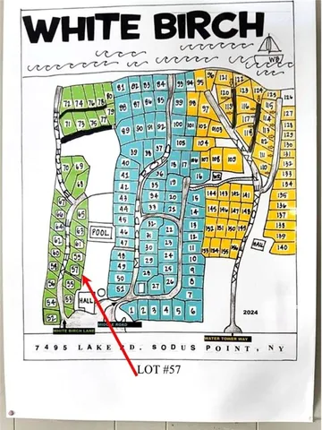 $19,900 | 7945 Lake Road, Unit 57, Sodus, NY 14555