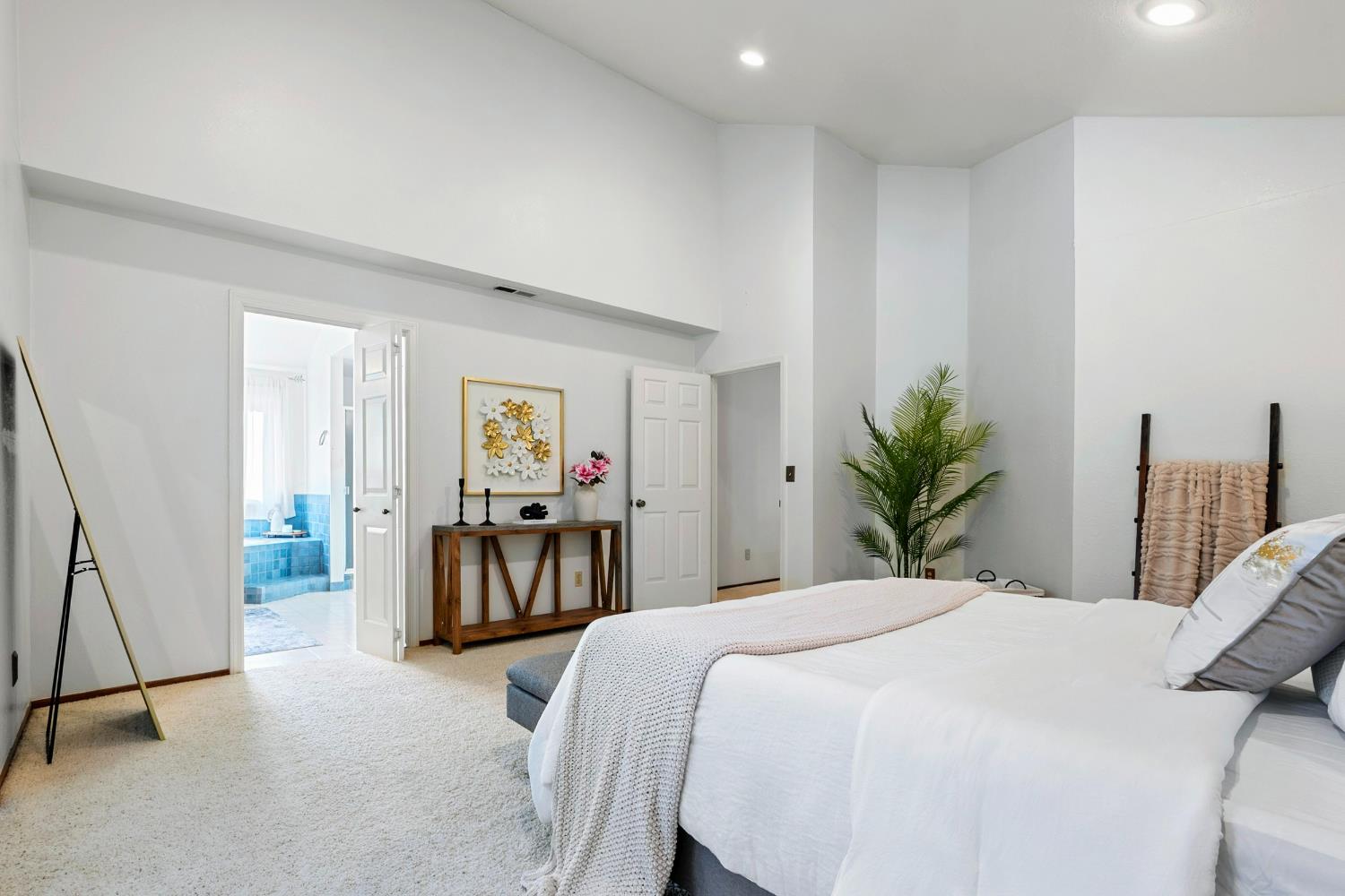 615 Stanley Lane El Sobrante, CA 94803 - Photo 24 of 39 a bedroom with a bed and dresser with mirror