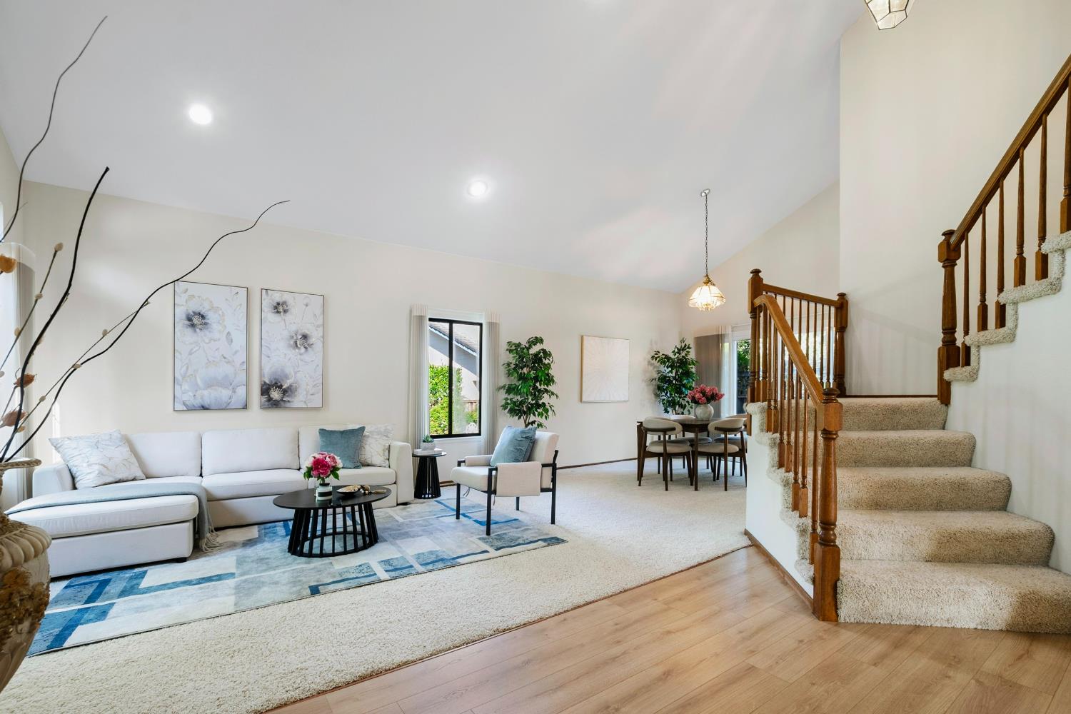 615 Stanley Lane El Sobrante, CA 94803 - Photo 5 of 39 a living room with furniture and wooden floor