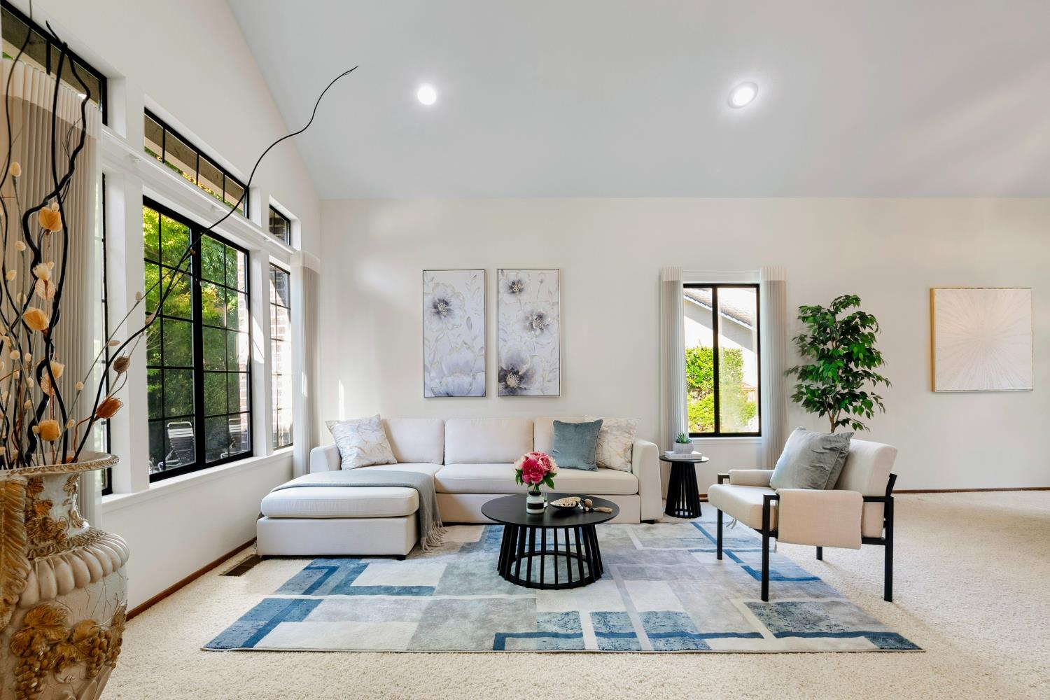 615 Stanley Lane El Sobrante, CA 94803 - Photo 7 of 39 a living room with furniture and a large window