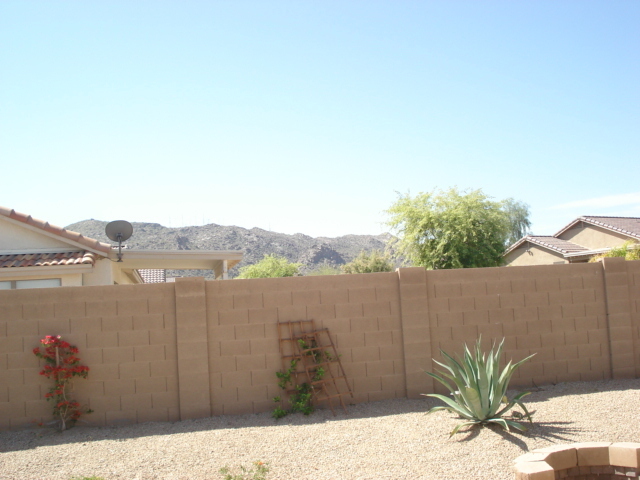 929 East Pedro Road Phoenix, AZ 85042 - Photo 2 of 13 MOUNTAIN VIEW FROM BACKYARD