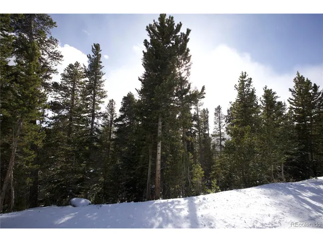 a view of mountain view with trees in the background
