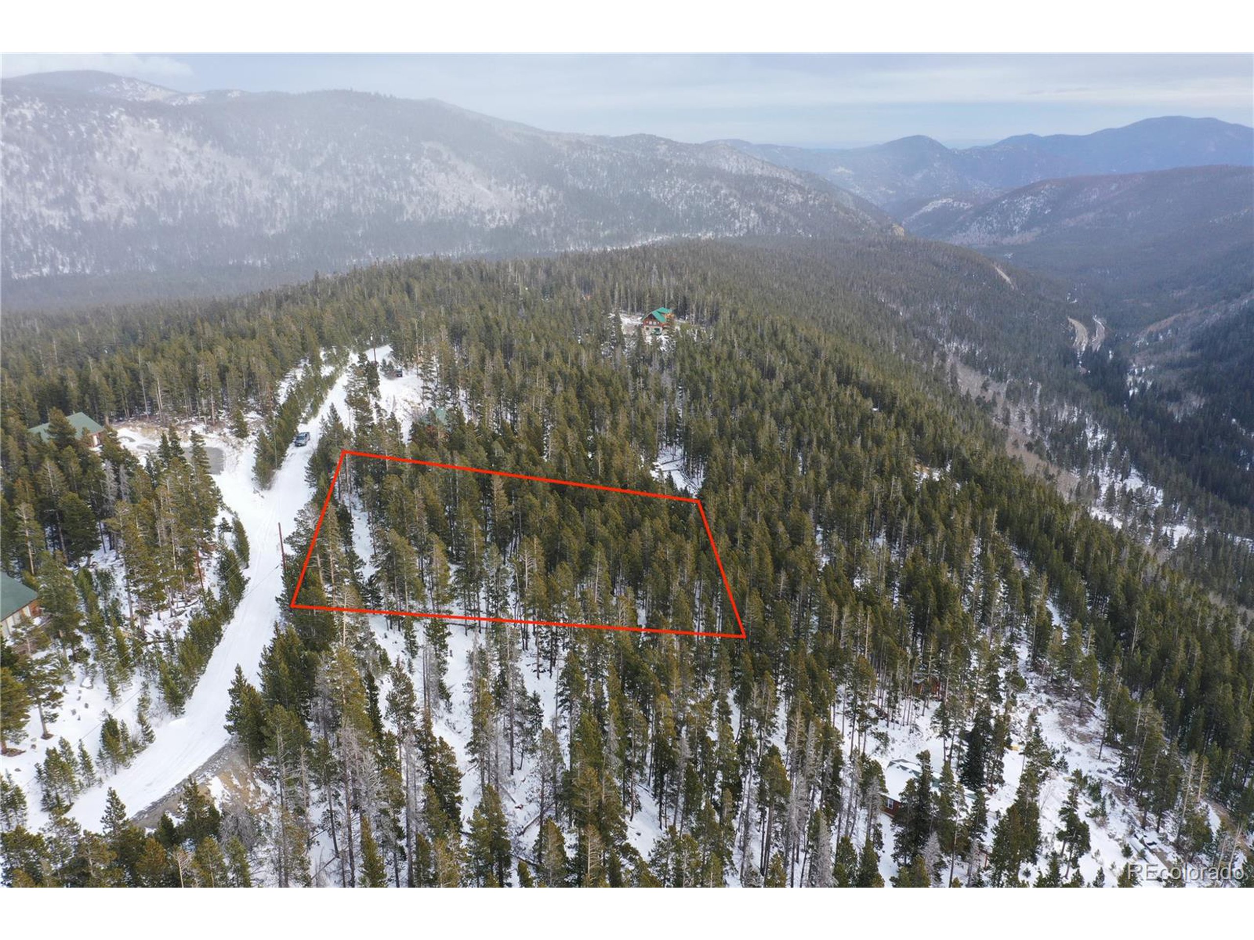 37 Vista Road Idaho Springs, CO 80452 - Photo 10 of 27 a view of mountain view with mountains in the background