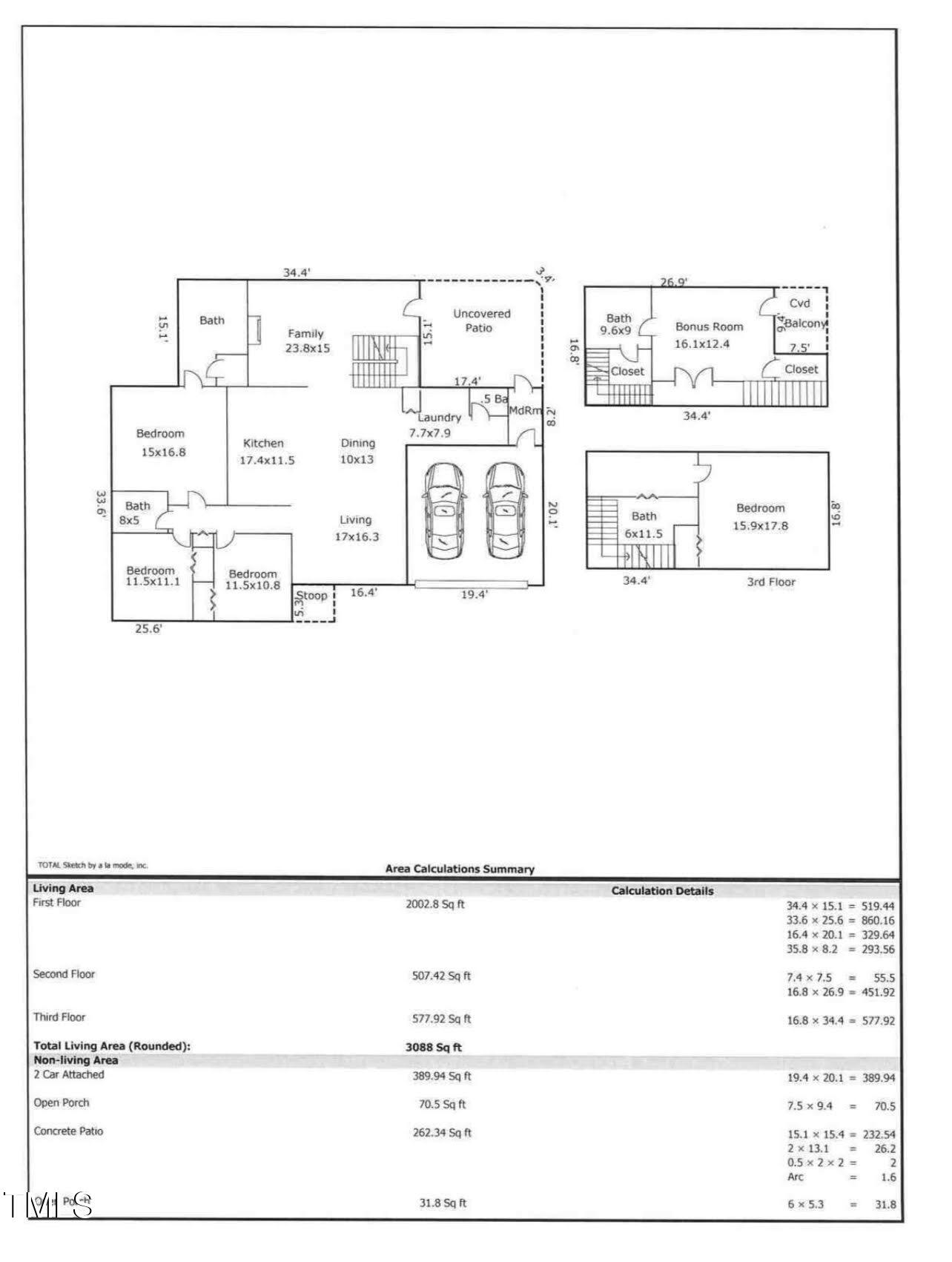 1116 Temple Street Raleigh, NC 27609 - Photo 4 of 35 Layout
