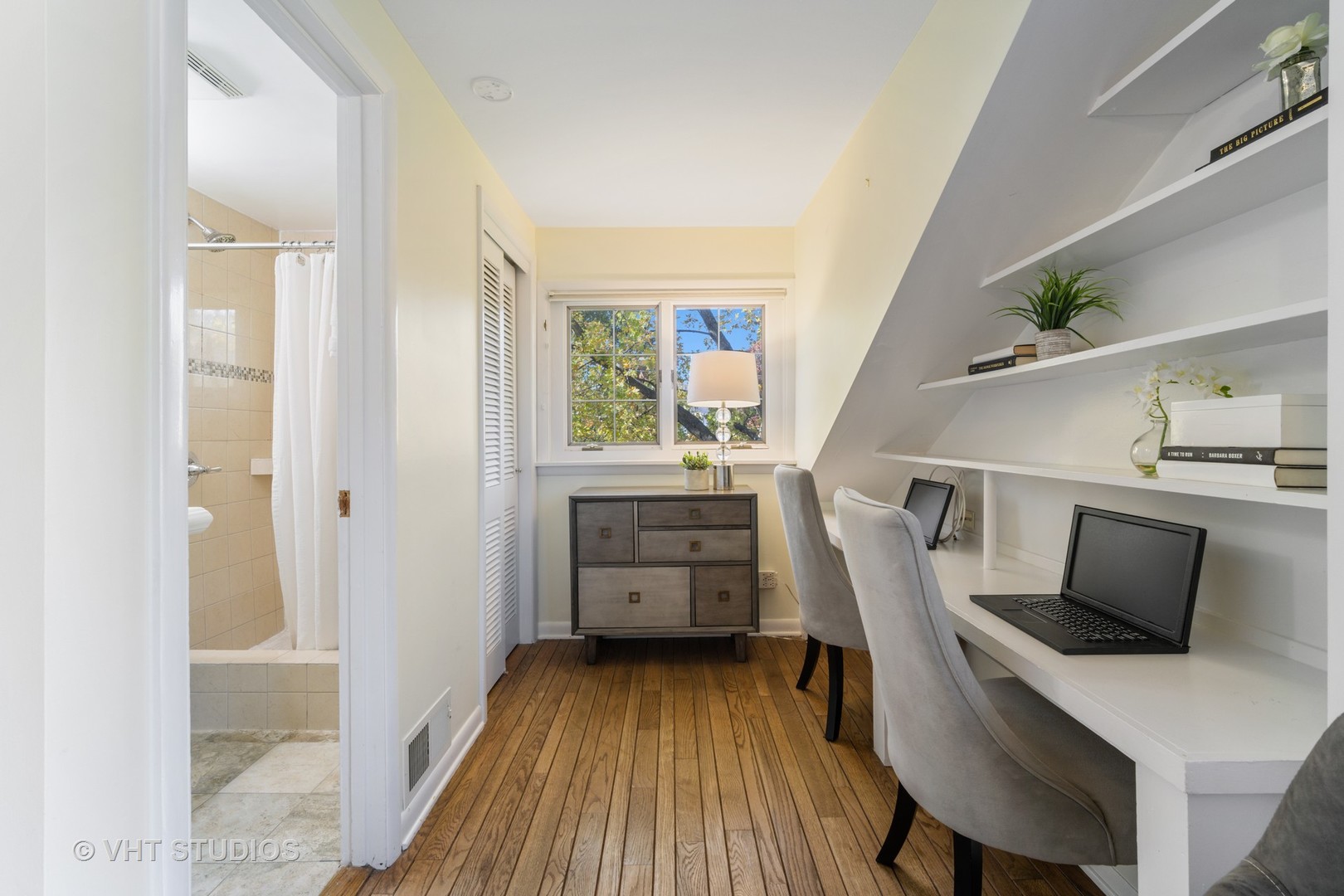 932 Echo Lane Glenview, IL 60025 - Photo 9 of 18 a living room with furniture and a wooden floor