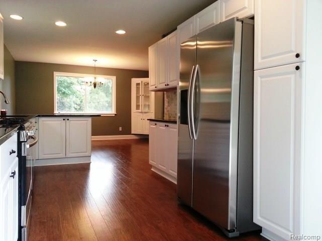 New stainless steel appliances