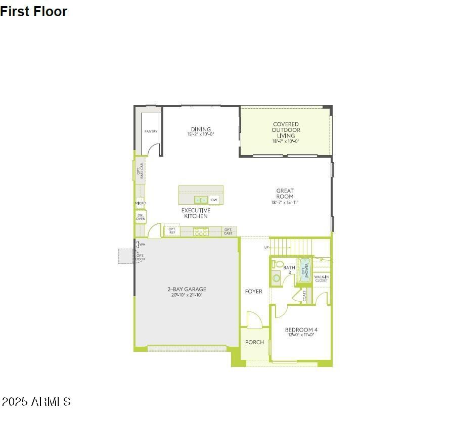 1526 East Coconino Way Gilbert, AZ 85298 - Photo 14 of 15 a picture of a wall with a white wall and a painting