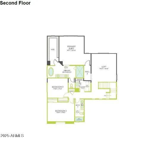 a picture of a floor plan