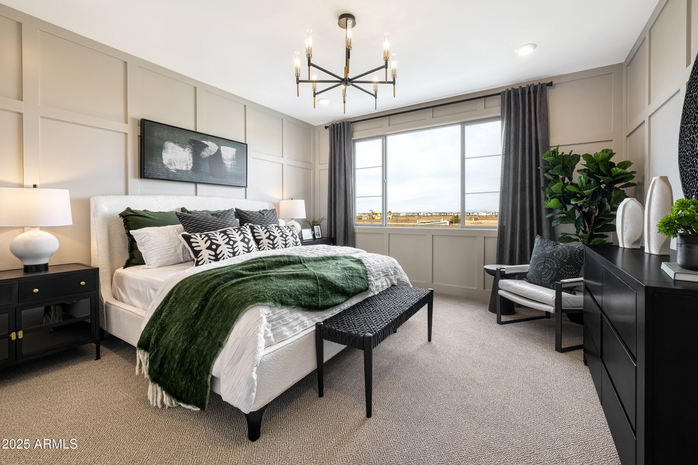 1526 East Coconino Way Gilbert, AZ 85298 - Photo 8 of 15 a bedroom with a bed and a large window