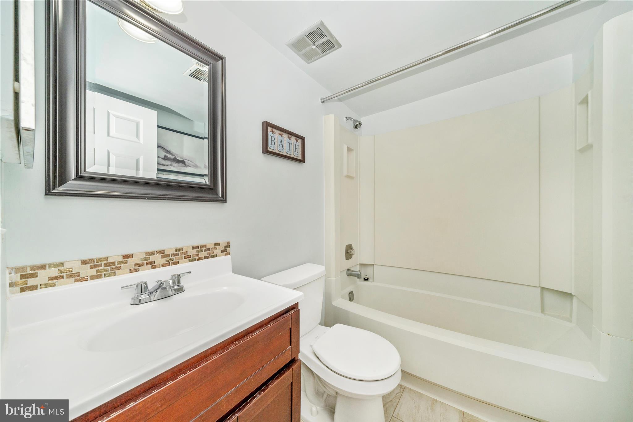 3714 Capulet Terrace, Unit 4 Silver Spring, MD 20906 - Photo 41 of 52 Lower Level Full Bathroom