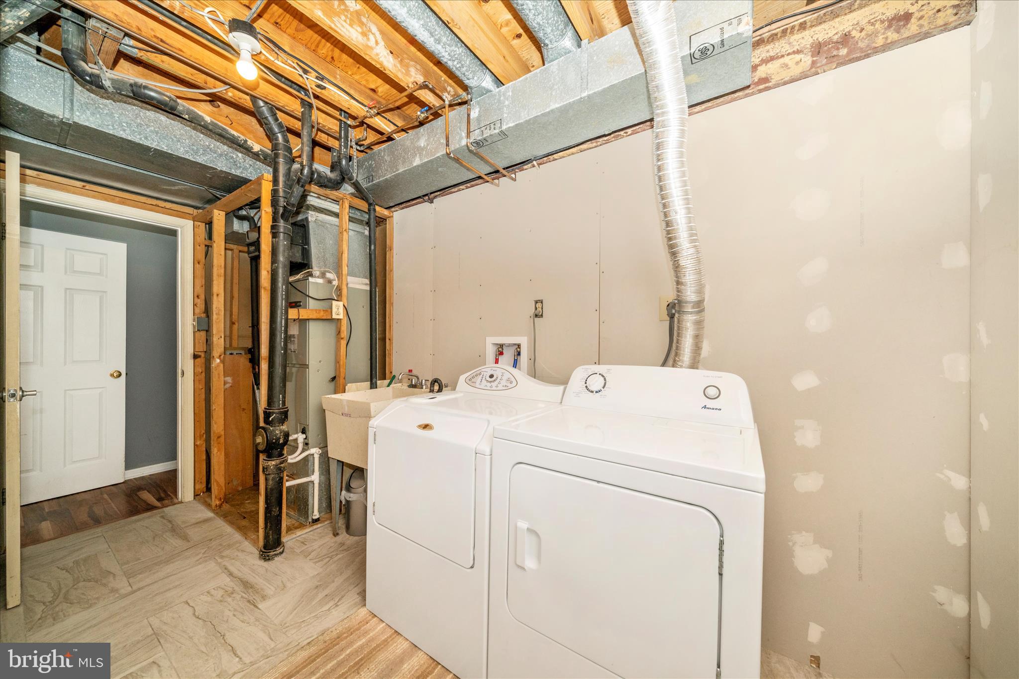 3714 Capulet Terrace, Unit 4 Silver Spring, MD 20906 - Photo 42 of 52 Lower Level Laundry Room