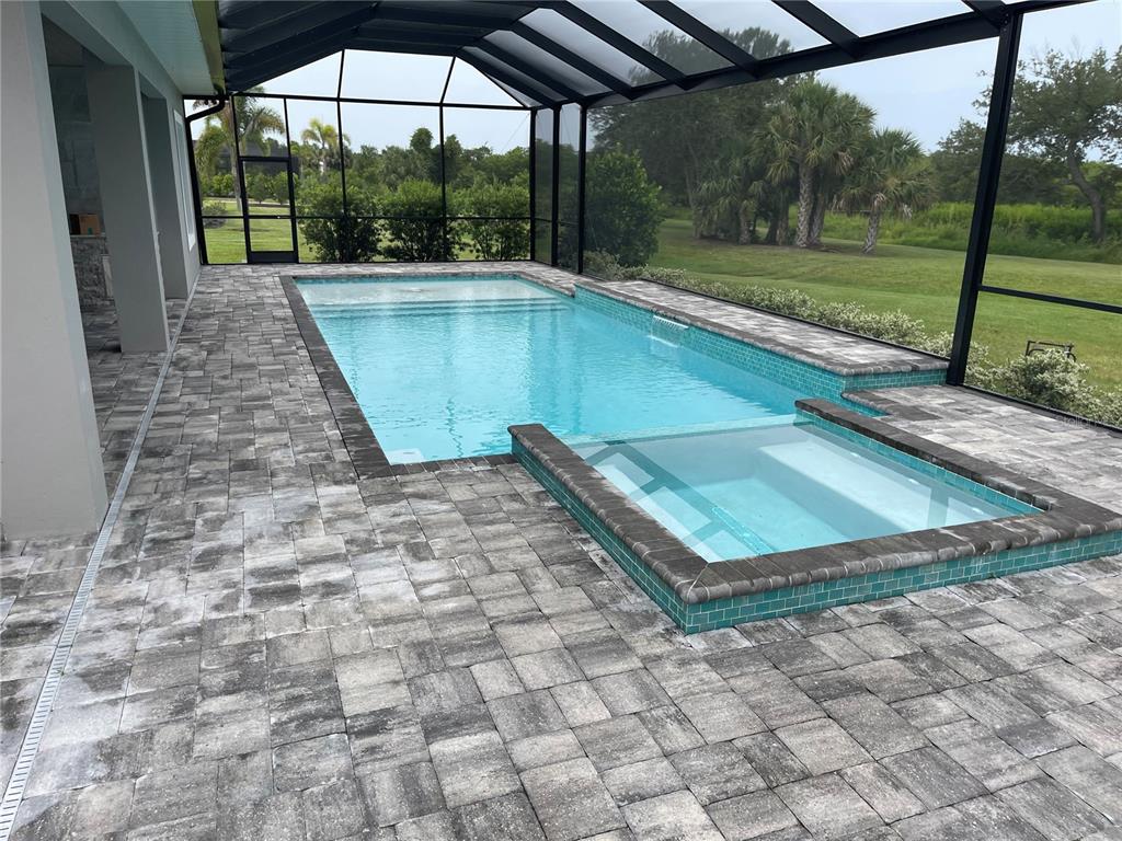 2033 Treasure Lane Punta Gorda, FL 33982 - Photo 46 of 63 a view of a mini pool with a porch
