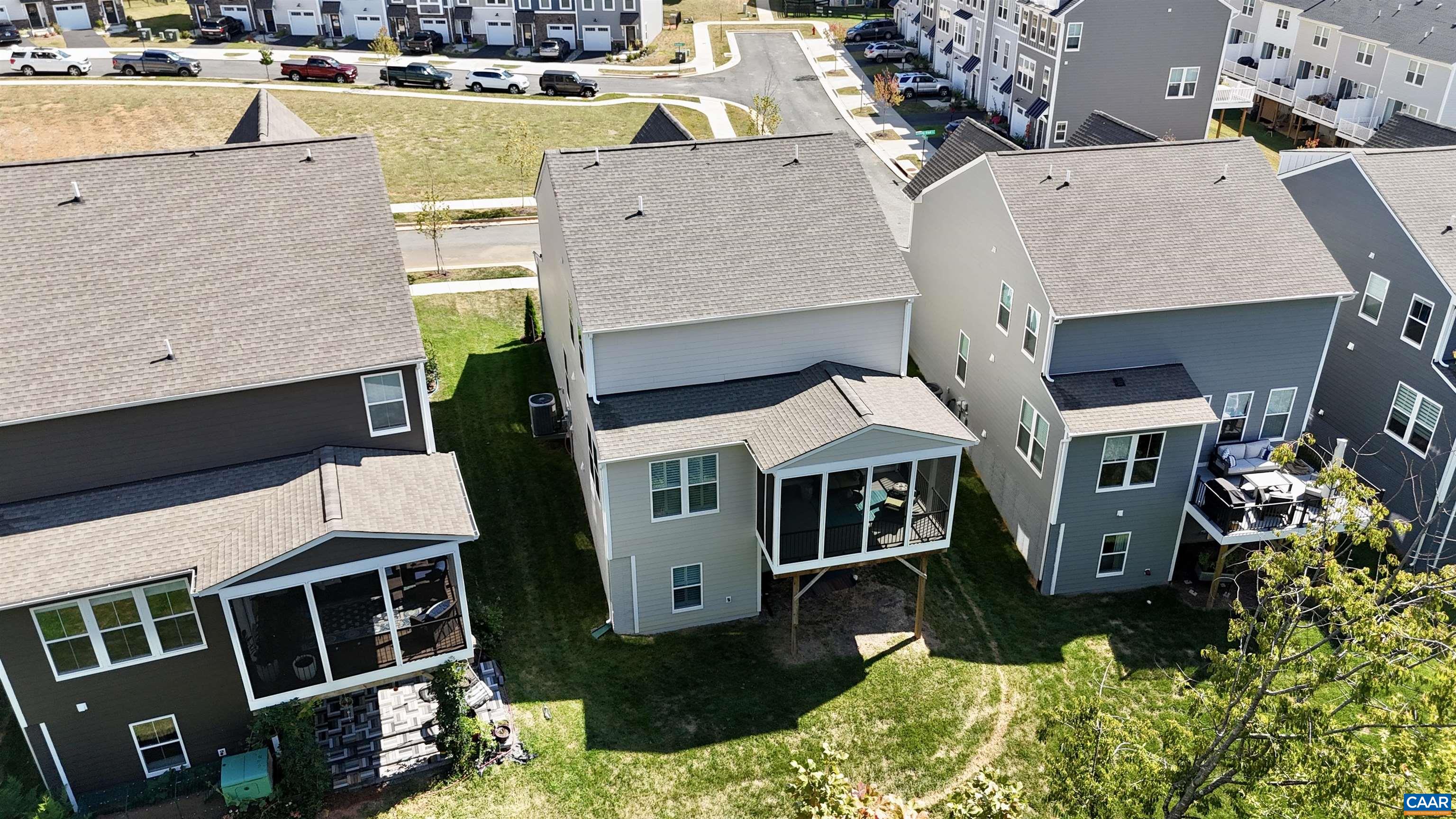 2879 Rambling Brook Lane Crozet, VA 22932 - Photo 54 of 63 an aerial view of a house with a yard