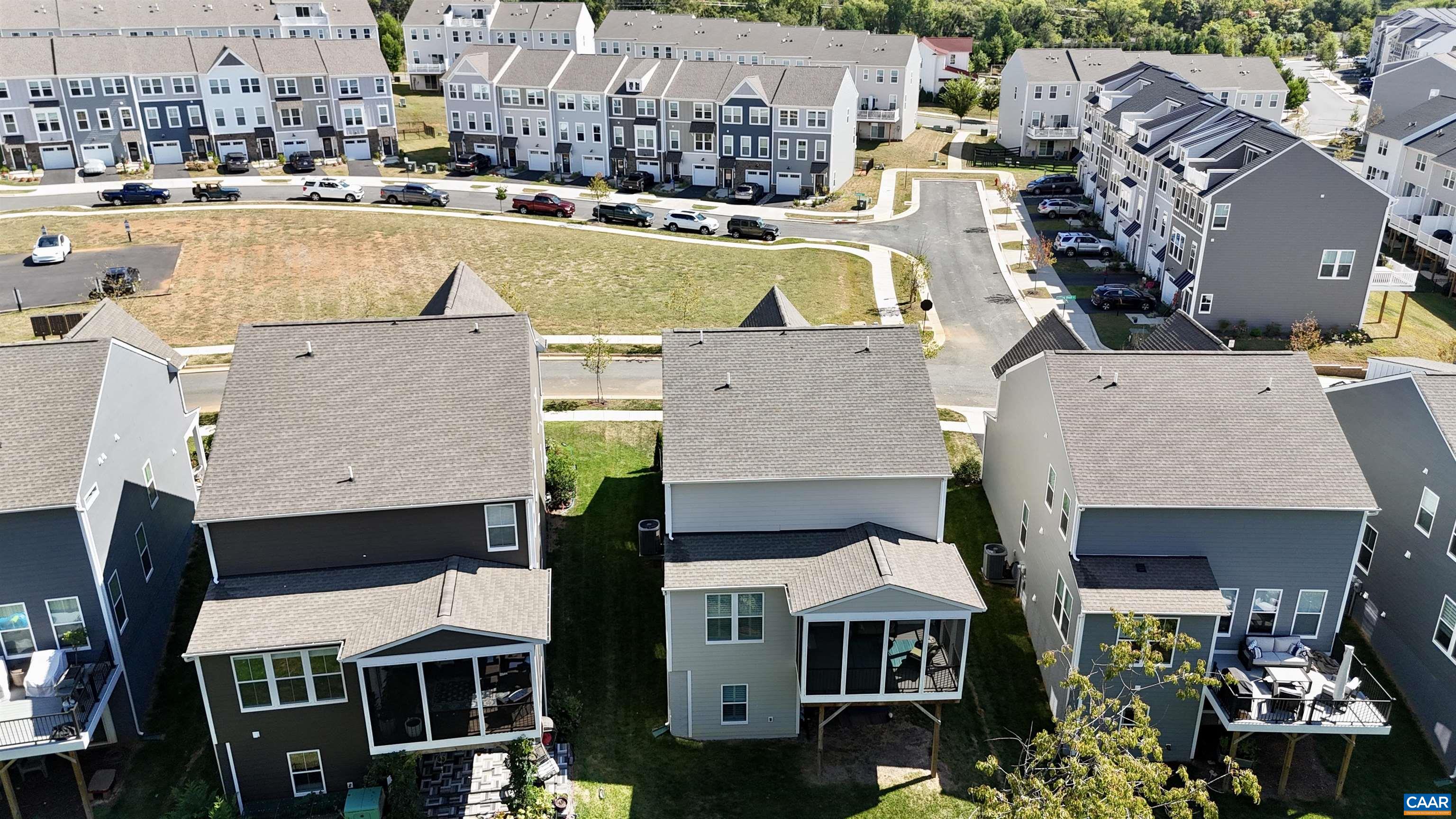 2879 Rambling Brook Lane Crozet, VA 22932 - Photo 55 of 63 an aerial view of a house with a swimming pool