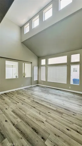 a view of empty room and window