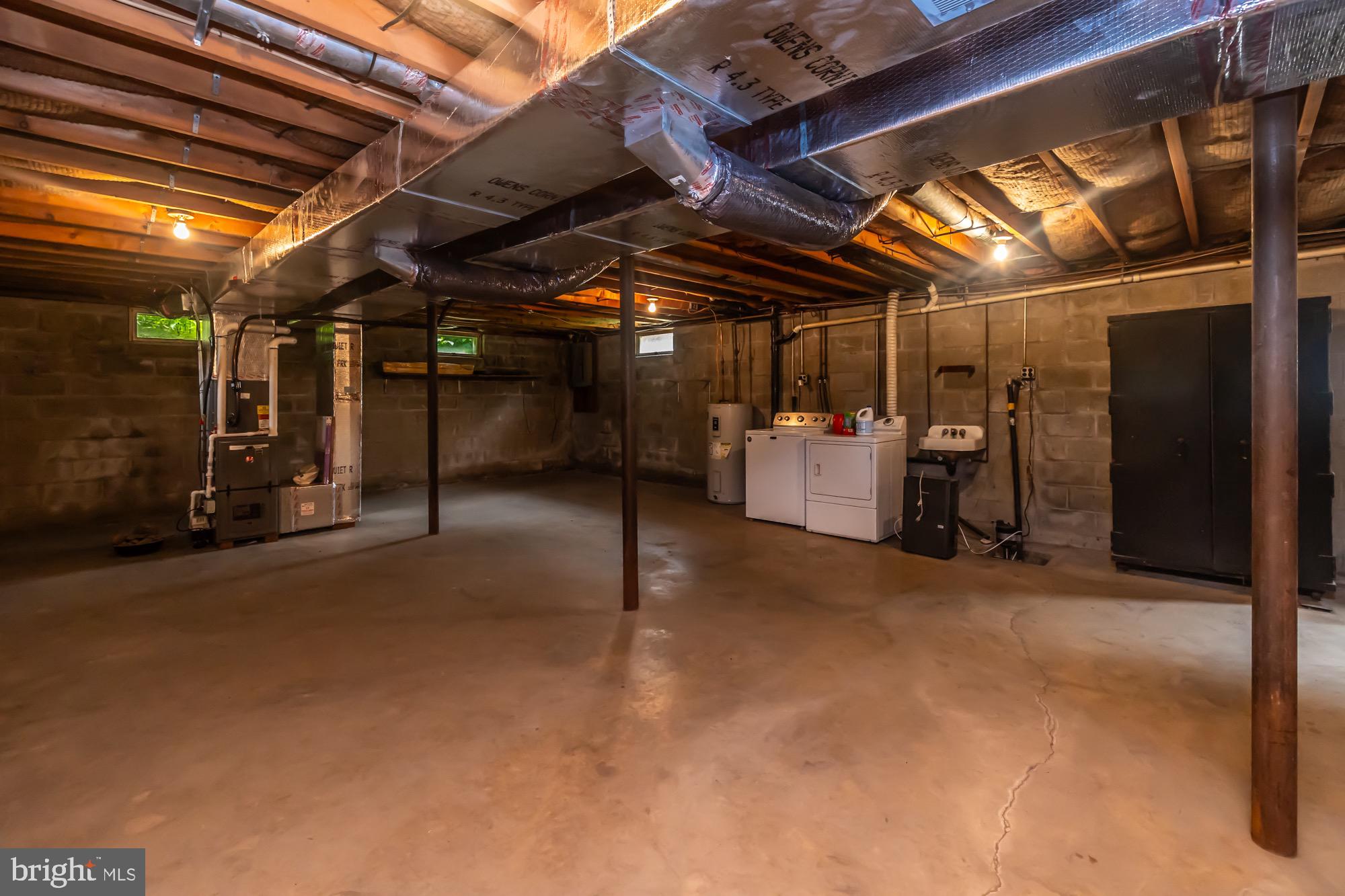 95 Mill Road Narvon, PA 17555 - Photo 33 of 43 Basement, W&D