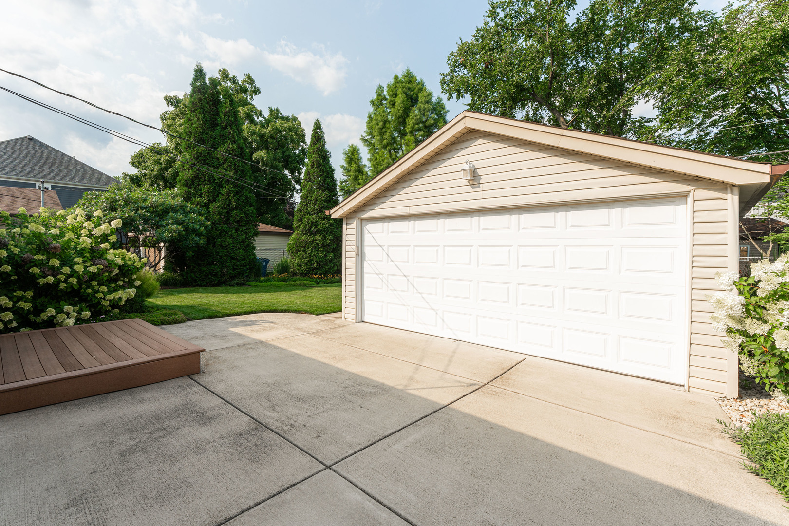 413 Oak Street Elmhurst, IL 60126 - Photo 23 of 38 a view of backyard of house and trees