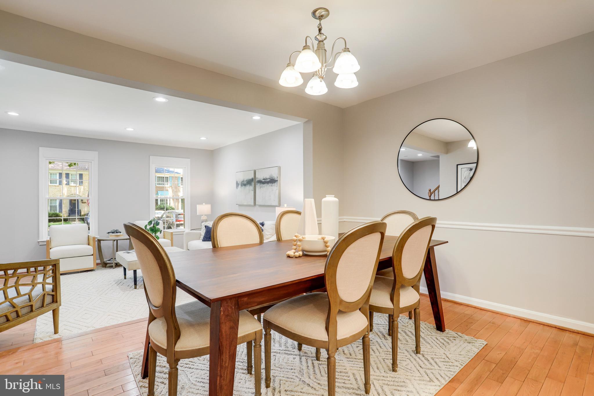 7919 Treeside Court Springfield, VA 22152 - Photo 8 of 45 Spacious dining area