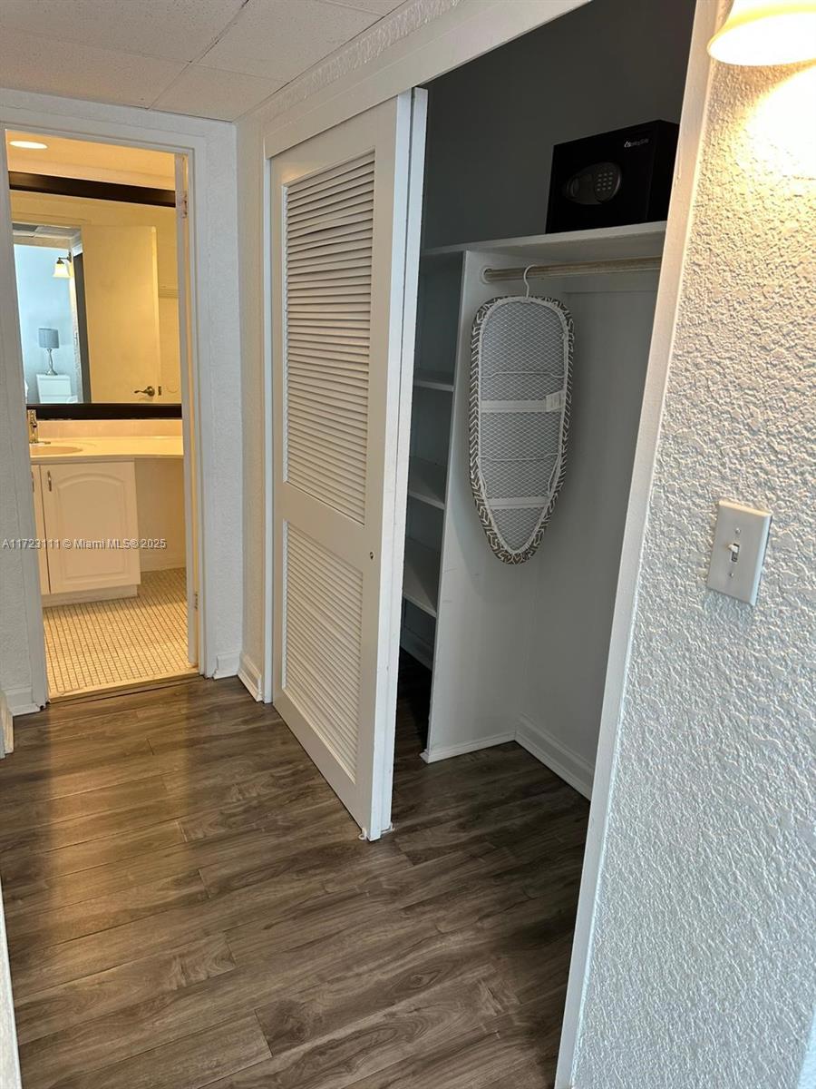 4001 South Ocean Drive, Unit 10D Hollywood, FL 33019 - Photo 14 of 28 wooden floor in an empty room