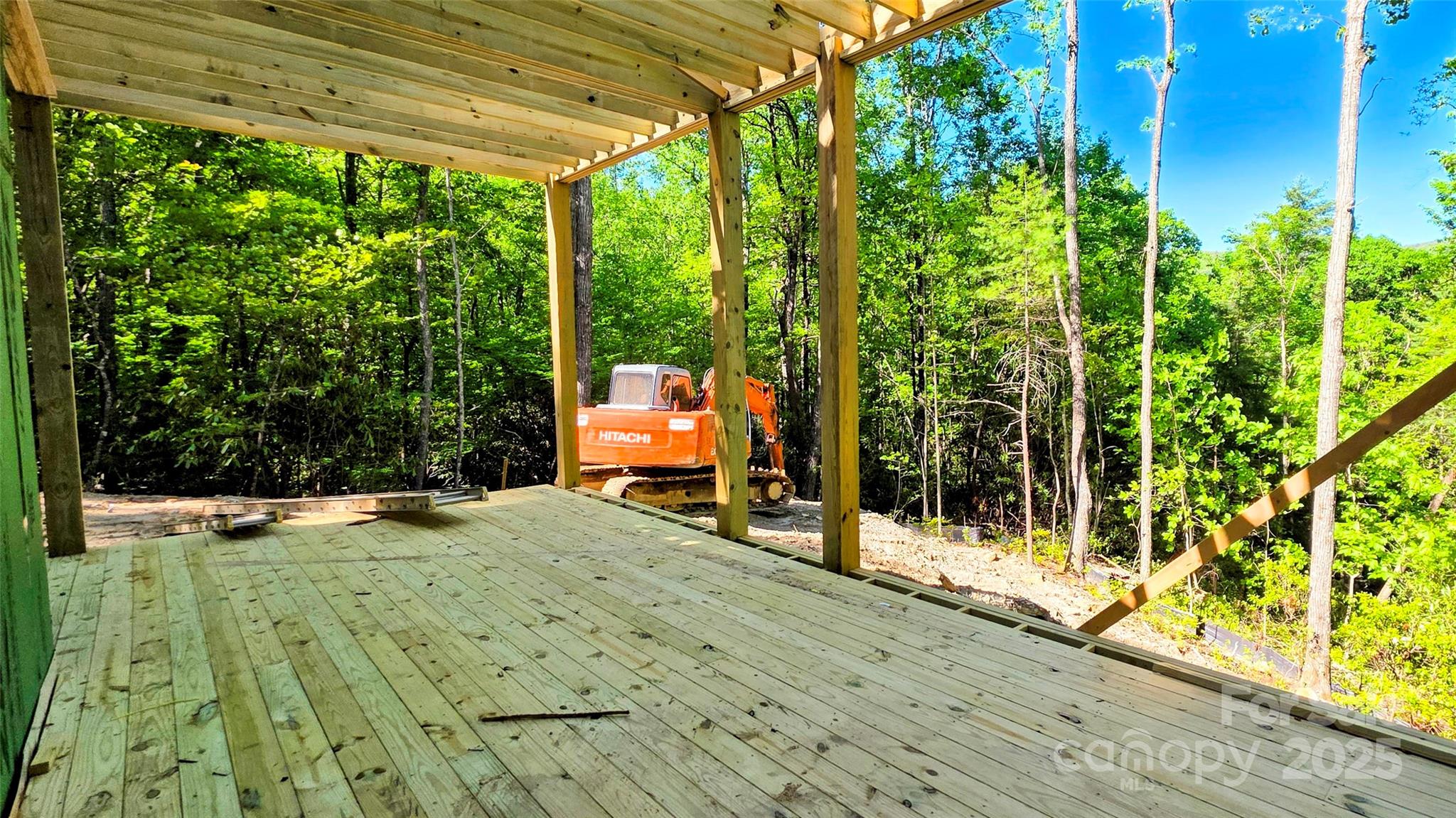 297 Easy Springs Road Sapphire, NC 28774 - Photo 12 of 34 a view of a backyard with plants and garden