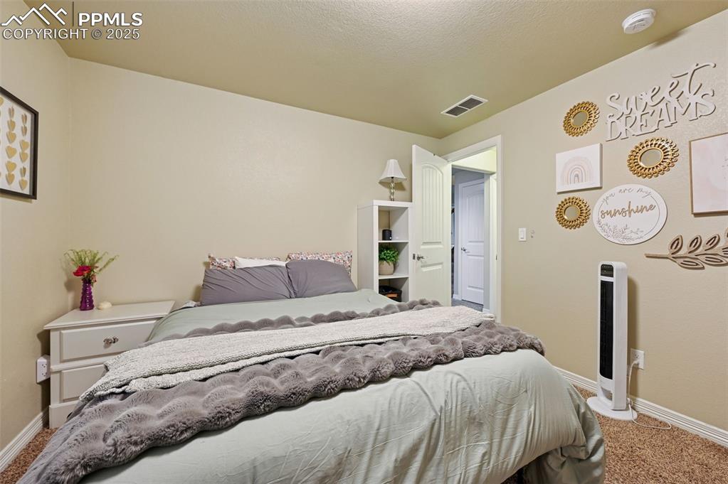 10214 Prairie Ridge Court Peyton, CO 80831 - Photo 24 of 42 a bedroom with a bed and a window