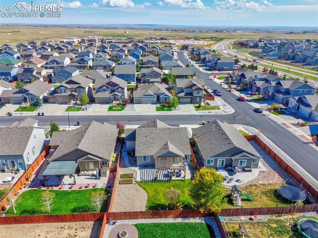 10214 Prairie Ridge Court Peyton, CO 80831 - Photo 41 of 42 an aerial view of multiple house