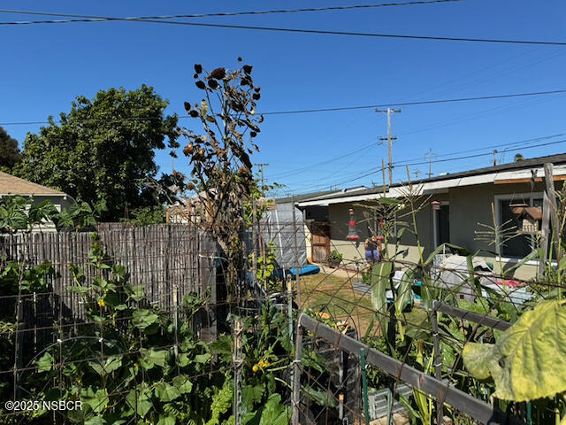 220 North F Street Lompoc, CA 93436 - Photo 15 of 15 a view of a backyard of the house