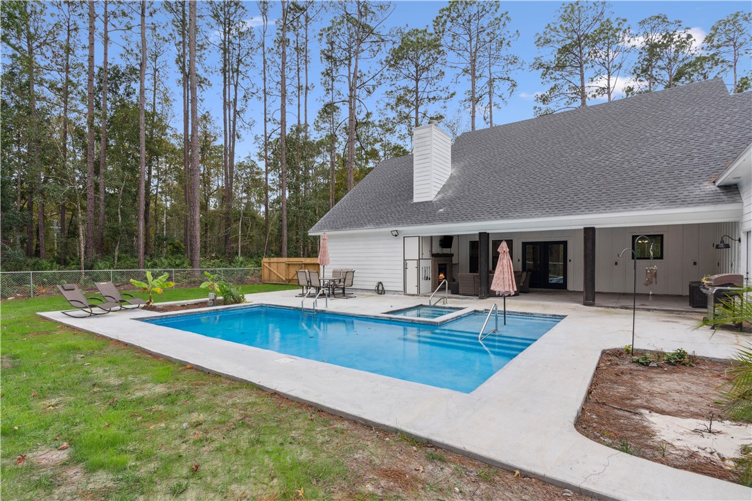 7079 Harrietts Bluff Road Woodbine, GA 31569 - Photo 53 of 62 In ground pool / hot tub