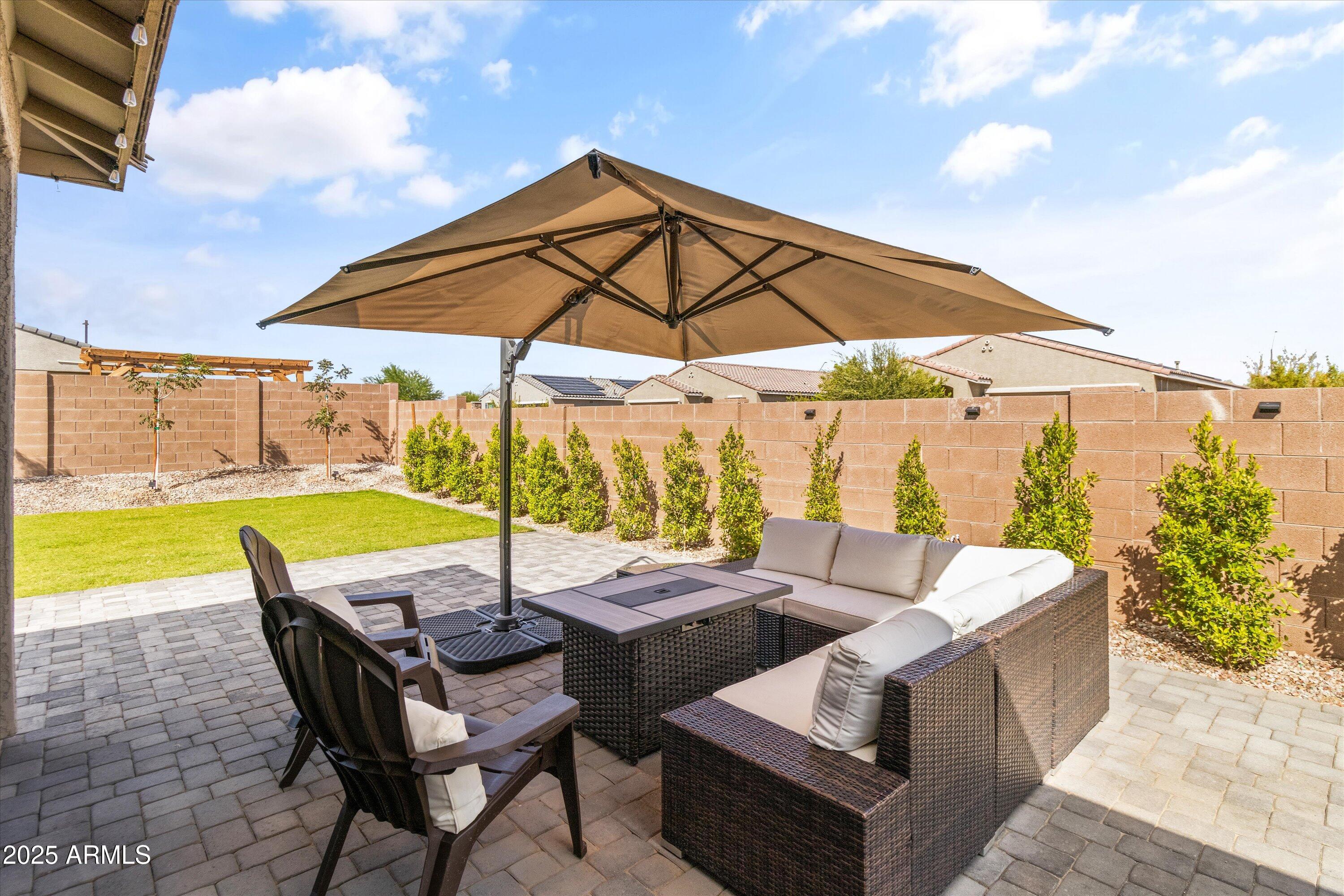 17970 West Pierson Street Goodyear, AZ 85395 - Photo 44 of 66 a view of a swimming pool with a patio