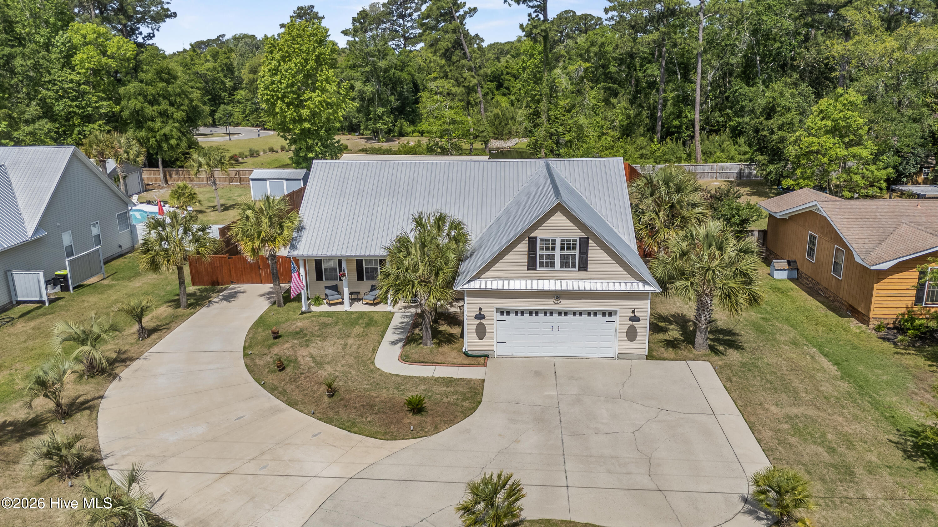 133 Fairview Road Leland, NC 28451 - Photo 44 of 53 38_drone