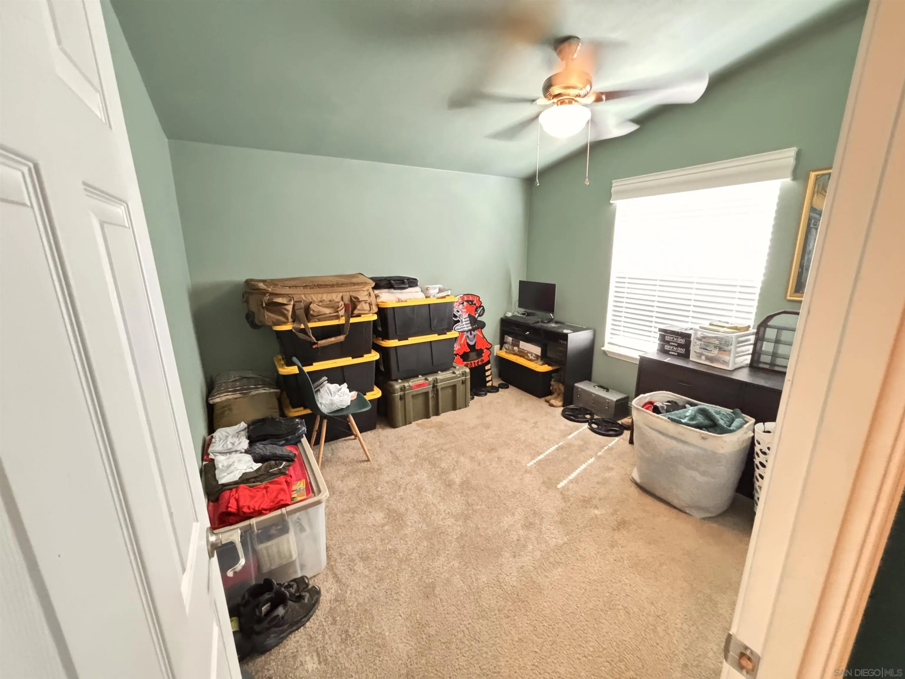 2848 La Posta Road Campo, CA 91906 - Photo 12 of 18 a bedroom with furniture and a gym equipment