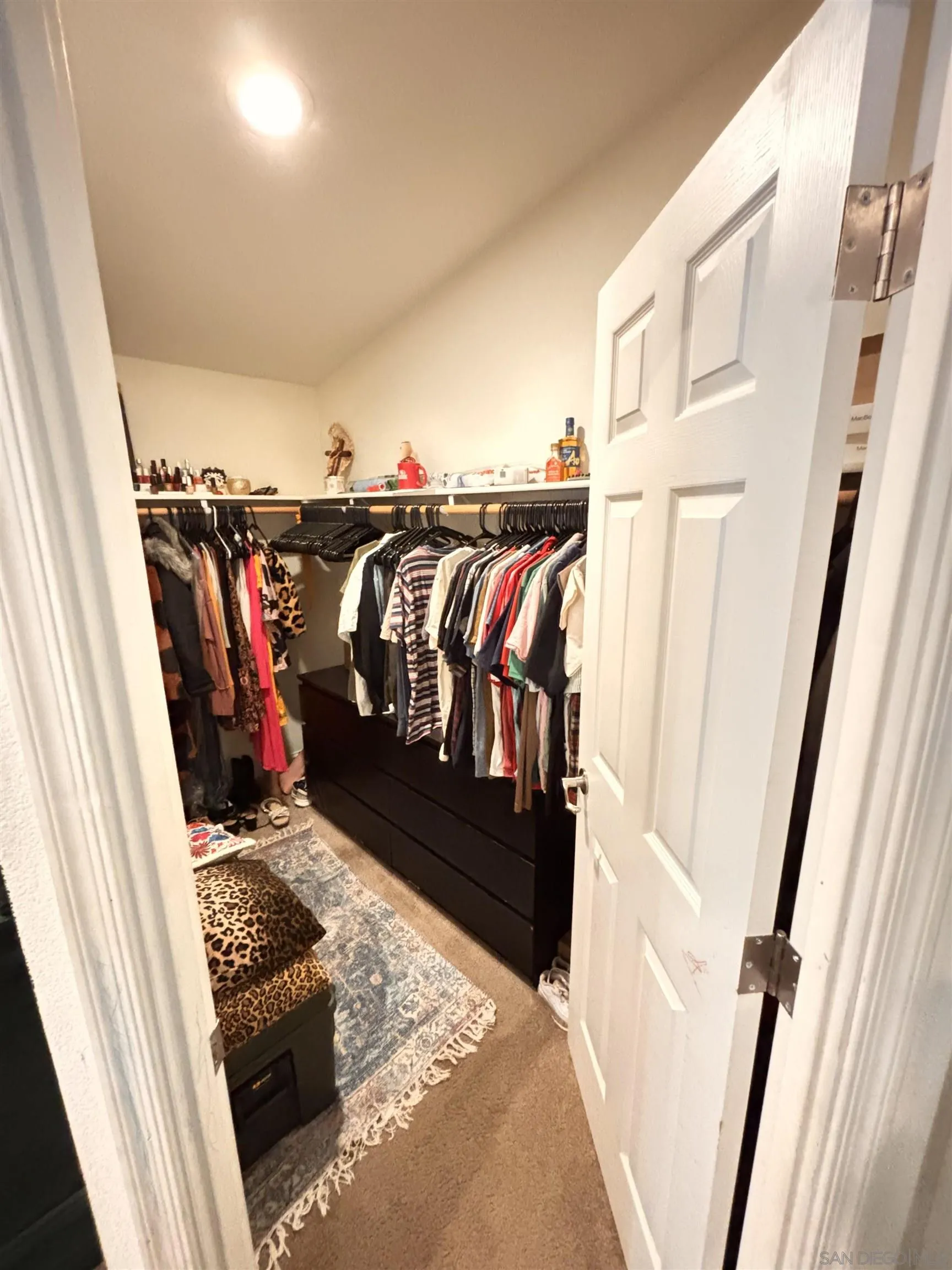 2848 La Posta Road Campo, CA 91906 - Photo 17 of 18 a view of walk in closet with clothes and shoes