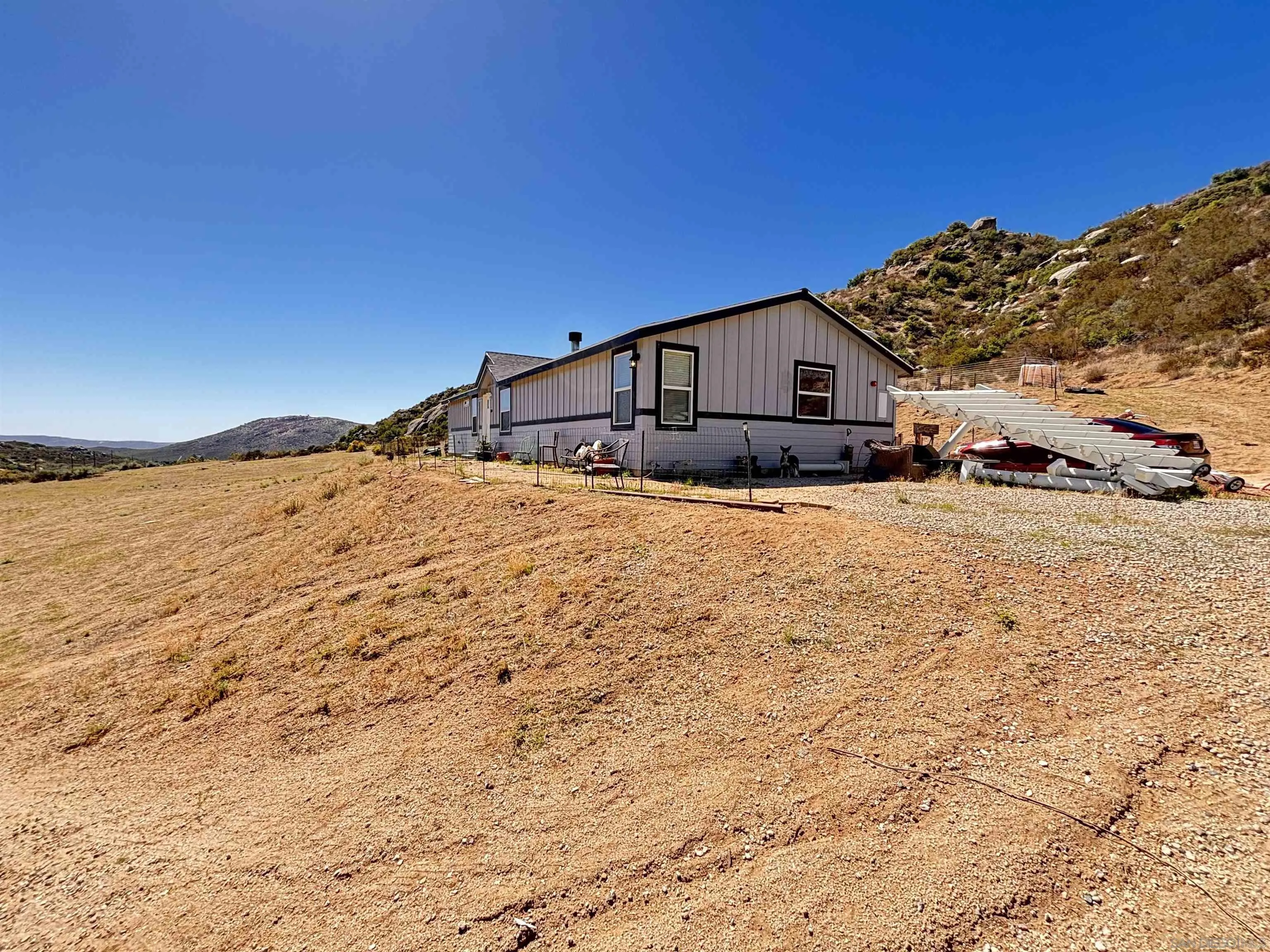 2848 La Posta Road Campo, CA 91906 - Photo 2 of 18 a view of a house with a snow in the background