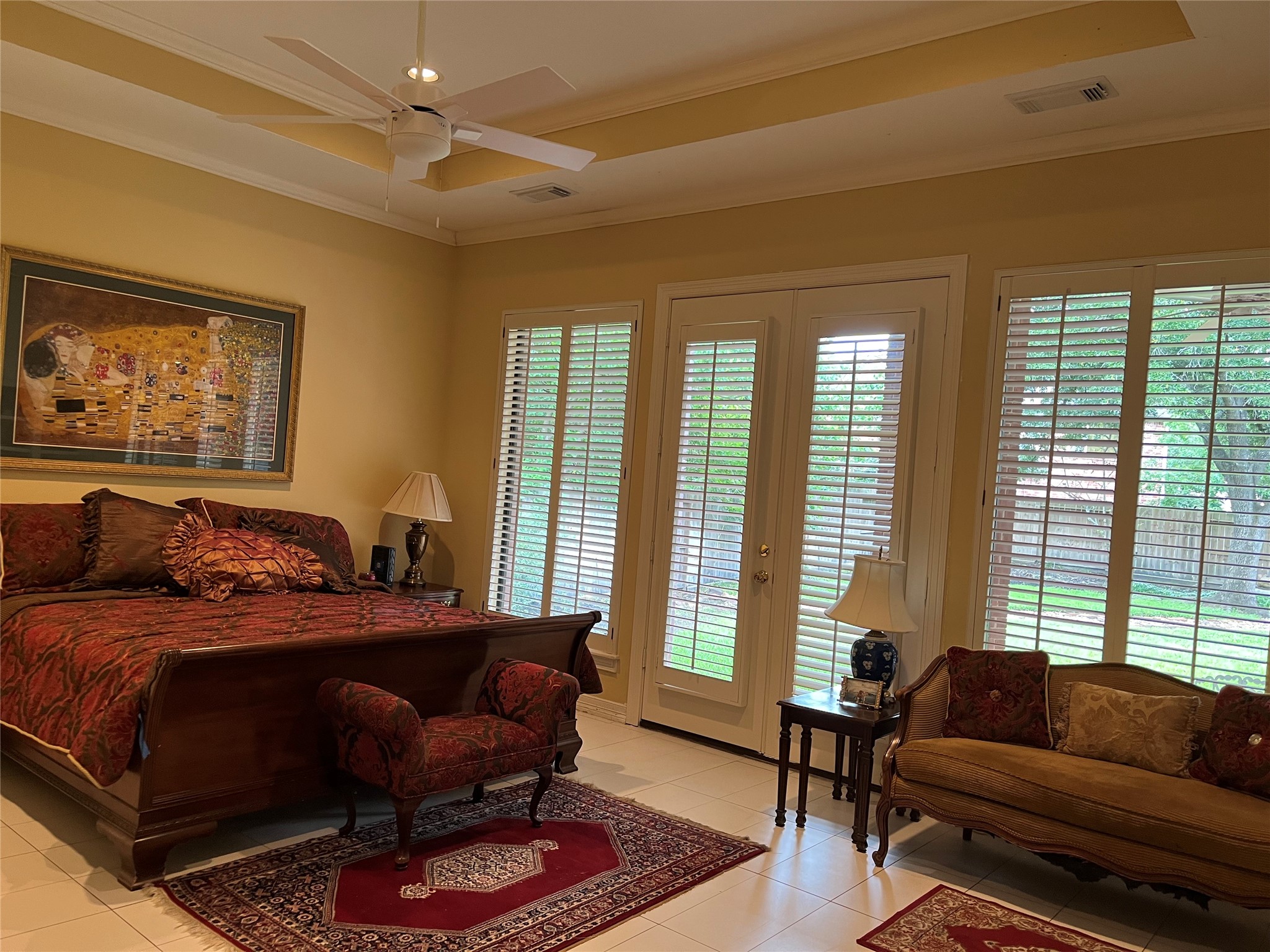 24602 West Kingscrest Circle Spring, TX 77389 - Photo 11 of 20 a bedroom with furniture and a large window