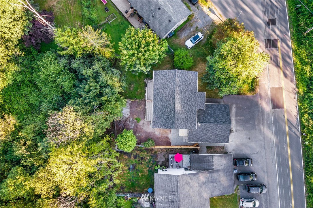20512 Filbert Drive Bothell, WA 98012 - Photo 24 of 27 an aerial view of a house with an outdoor space and seating
