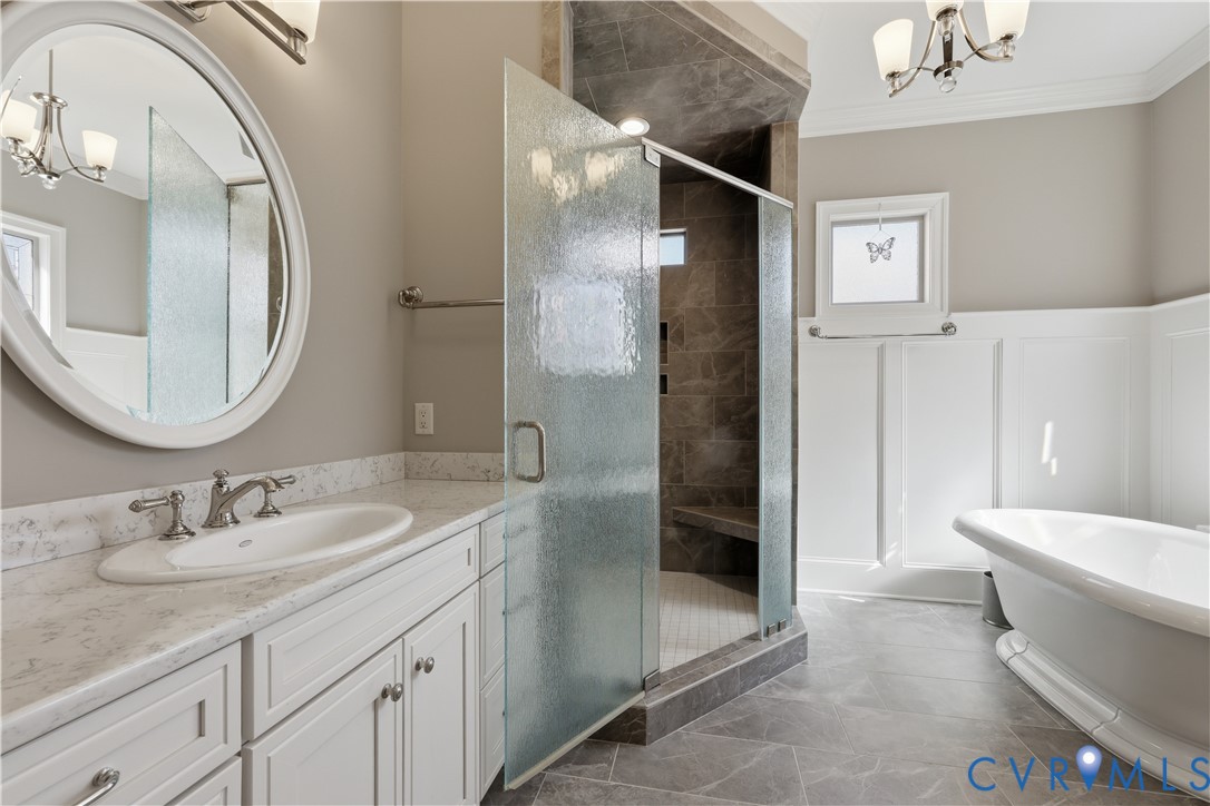 453 Bel Bridge Circle Midlothian, VA 23113 - Photo 31 of 39 The bathroom offers an abundance of room!