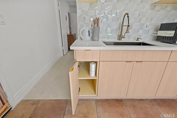 a view of cabinets