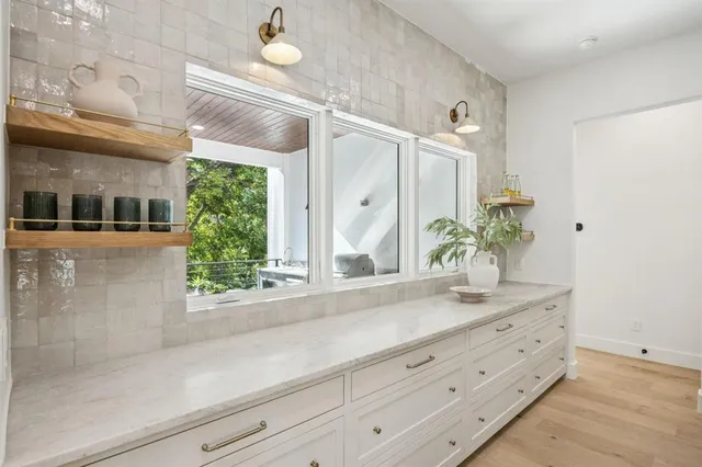 a view of a potted plant on a counter top