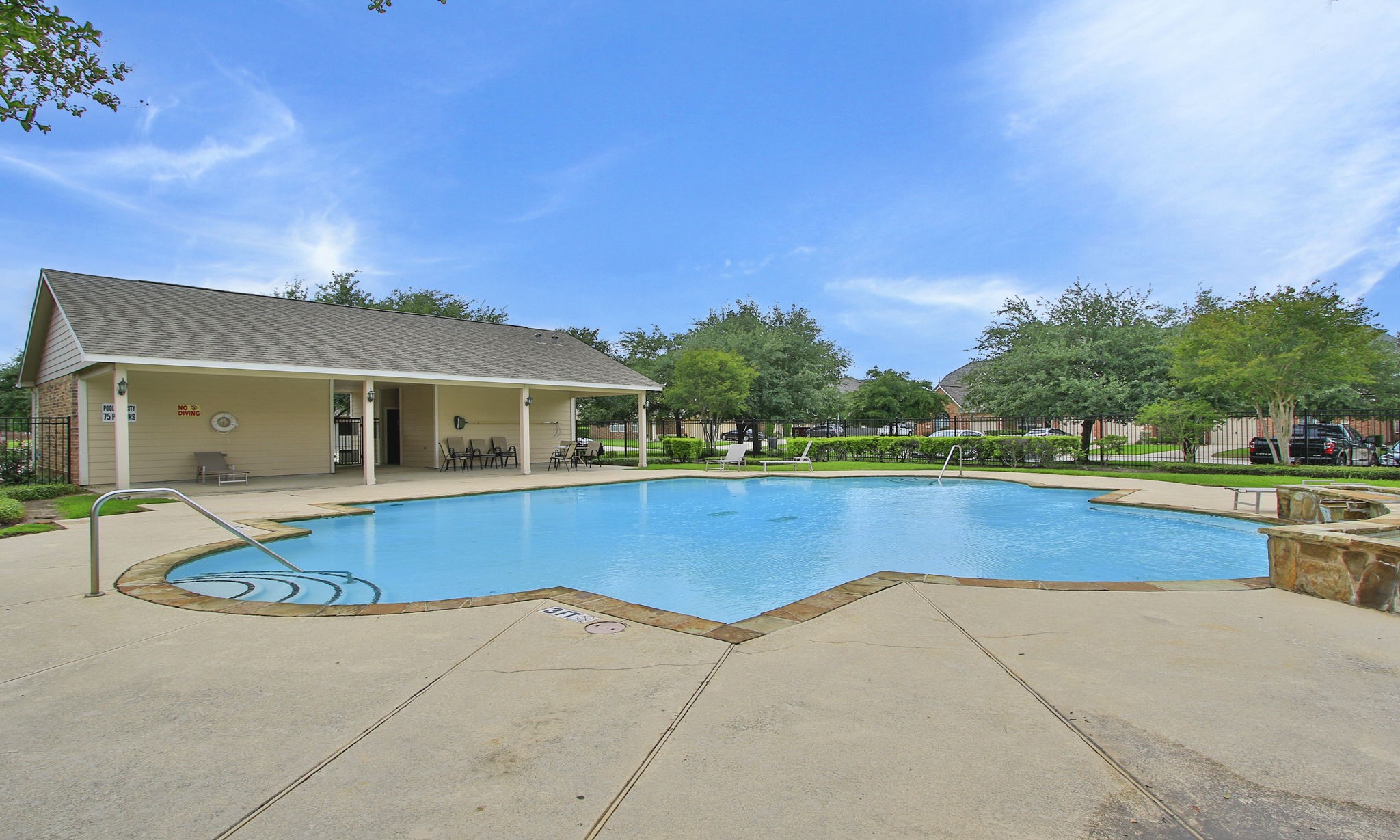 10516 Primo Place Spring, TX 77379 - Photo 25 of 34 Covered patio area with vending machines