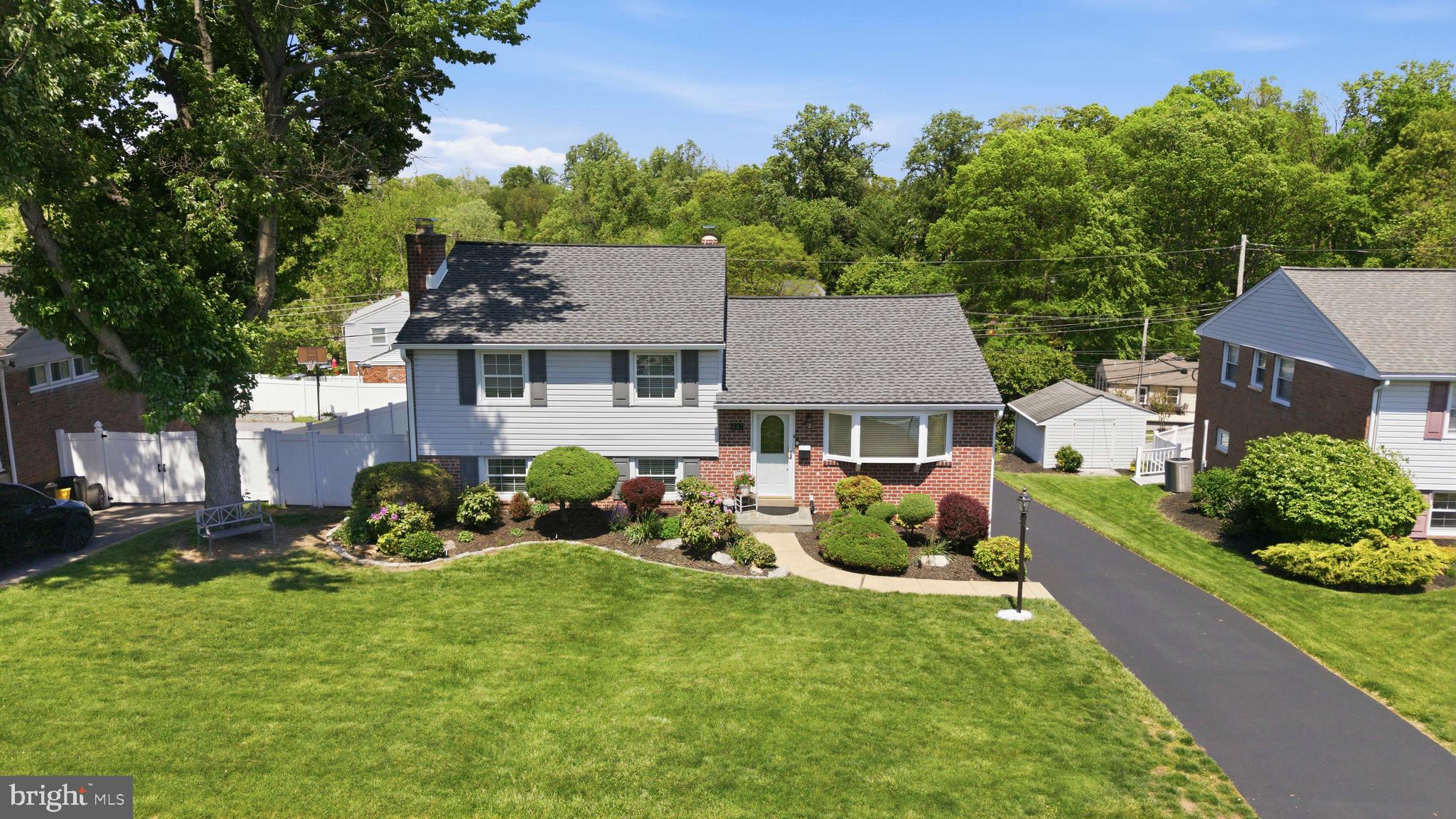 447 Maddock Road Springfield, PA 19064 - Photo 1 of 42 an aerial view of a house