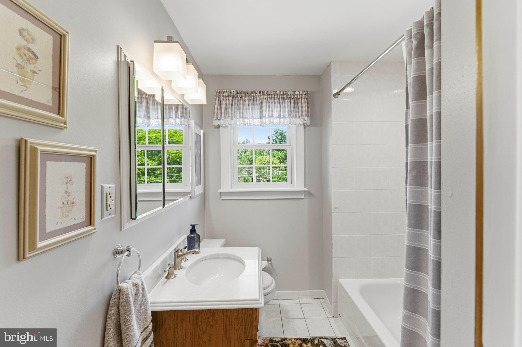 447 Maddock Road Springfield, PA 19064 - Photo 25 of 42 a bathroom with a sink and a bathtub