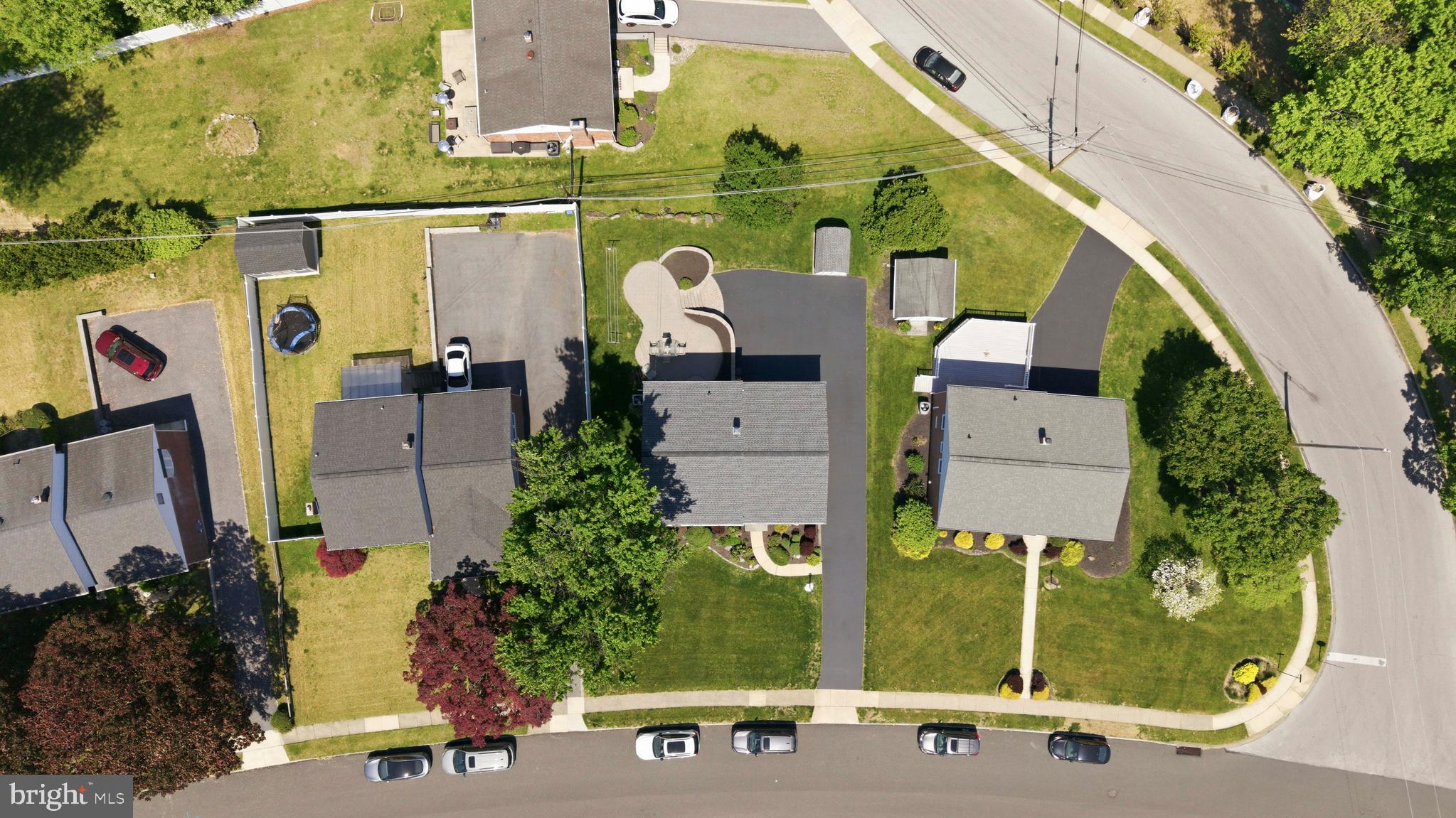 447 Maddock Road Springfield, PA 19064 - Photo 40 of 42 an aerial view of residential houses with outdoor space