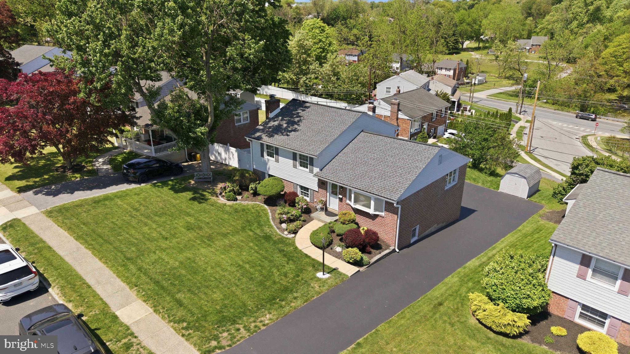 447 Maddock Road Springfield, PA 19064 - Photo 4 of 42 an aerial view of a house