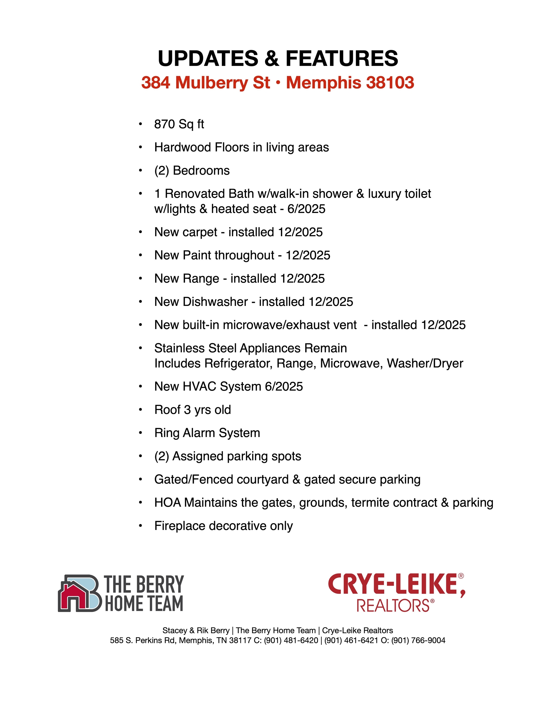 384 Mulberry Street, Unit 203 Memphis, TN 38103 - Photo 25 of 25